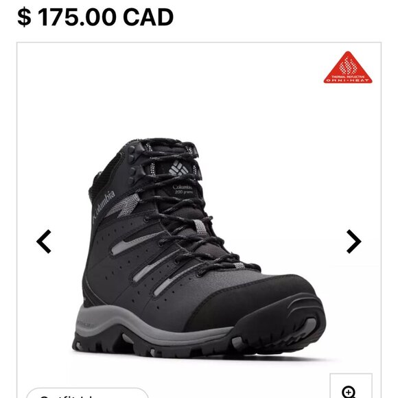 Columbia Men’s Gunnison™ II Omni-Heat™ Boot sz 12 - Picture 3 of 14